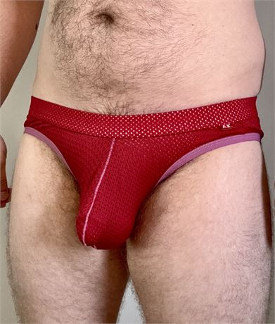 Red Mesh Jockstrap