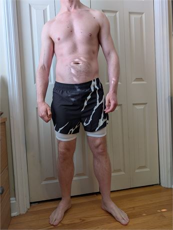 LumberLegs Lightning Weightlifting Gym Shorts