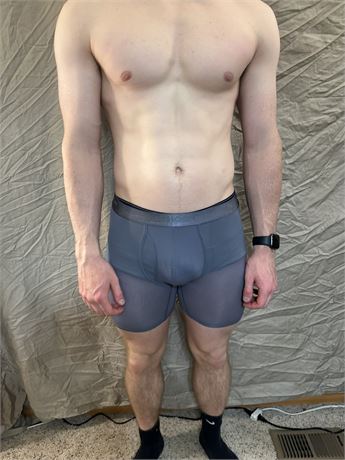 Fruit of the loom gray - sheer fabric - boxer briefs