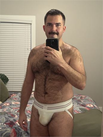 Crusty Medium GYM brand jockstrap