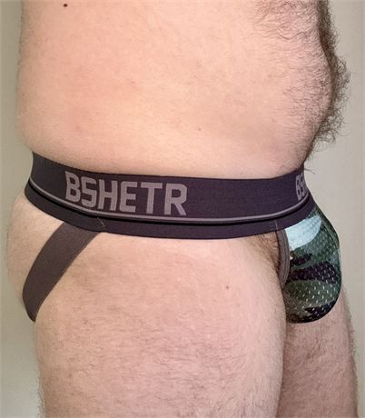 Green Camo Jockstrap