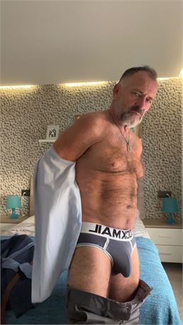 DaddyBear’s Signature Blue Backless Briefs –
