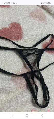 Used bra & thong