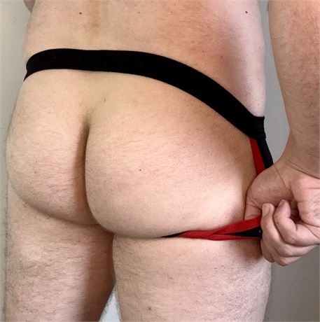 Black Mesh Jockstrap