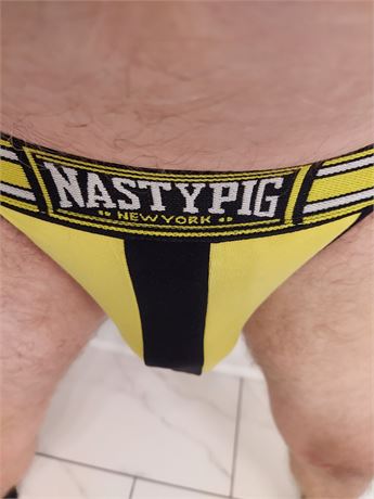 Nasty pig jock with black stripe